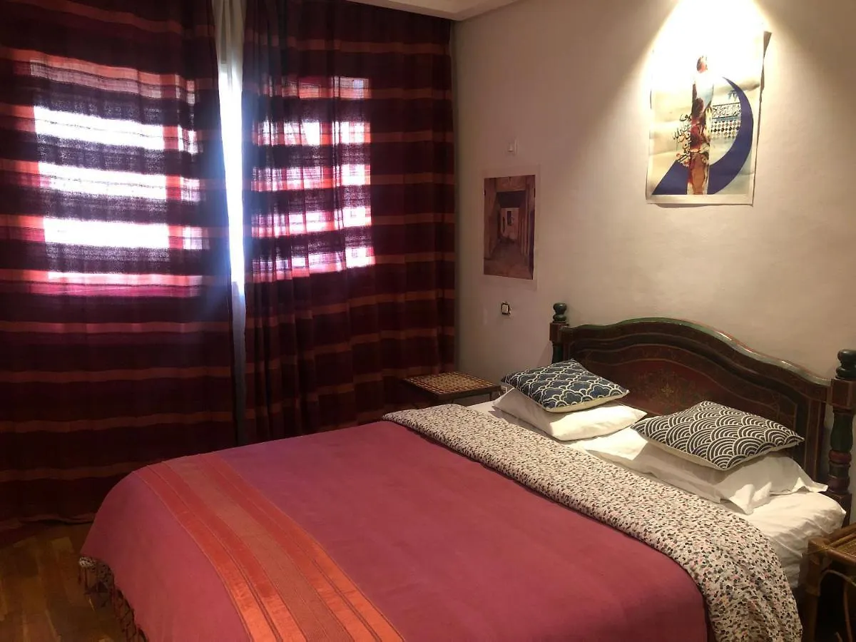 Quarto em Acomodações Particulares Appartement De Charme Avec Vue Sur Mer Casablanca